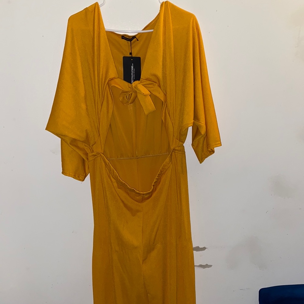 Gold Jumpsuit